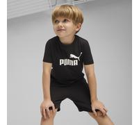 PUMA Camiseta ESS con logotipo n.º 1 para niños, Ropa, Negro, 3-4Y