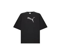 PUMA Camiseta 'ESS' negro / transparente M negro / transparente