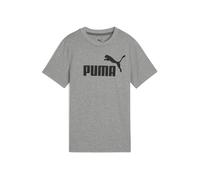 PUMA Camiseta 'ESS No. 1' gris moteado / negro Infantil PUMA 164 gris moteado / negro