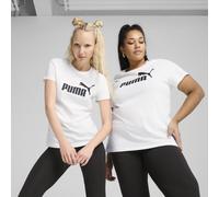 PUMA Camiseta ESS No. 1 Logo para mujer, Ropa, Blanco, S