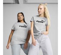PUMA Camiseta ESS No. 1 Logo para mujer, Ropa, Gris, S