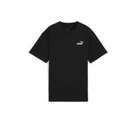 PUMA Camiseta 'ESS No. 1' negro / blanco 140 negro / blanco