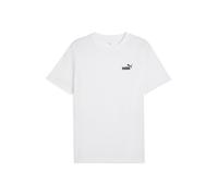 Camiseta Puma Essentials con logotipo pequeño blanca - Talla: M