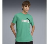 PUMA Camiseta Essentials 2 Colour con Logo n.º 1 Hombre XXL, Vibrant Green