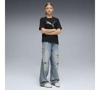 PUMA Camiseta Essentials Graphics Animal juvenil, Accesoiros, Negro, 13-14Y 13-14Y