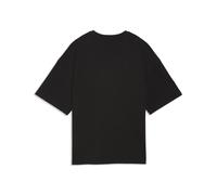 PUMA Camiseta Essentials Graphics Bedazzled de Corte Extragrande Mujer L, Black