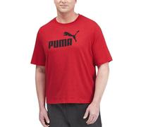 Puma Camiseta Essentials Heather para Hombre, Puma Rojo, 4XL Grande