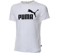 Puma - Camiseta Essentials Logo Niño, Unisex, White, 140 cm