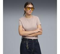 PUMA Camiseta Essentials para mujer, Ropa, Beige, XS