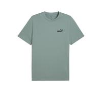 PUMA Camiseta Essentials Small con Logo n.º 1 Hombre XL, Green Moon
