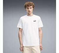 PUMA Camiseta Essentials Small con logo n.º 1 para hombre, Ropa, Blanco, S