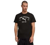 PUMA Camiseta Estampada Class Hombre M, Black