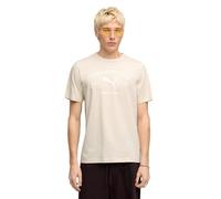 PUMA Camiseta Estampada Class Hombre XL, Alpine Snow White