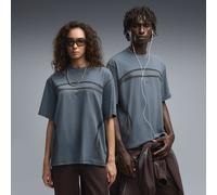 PUMA Camiseta estampada CLRT unisex, Ropa, Azul, XXL