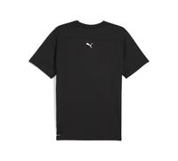 PUMA Camiseta estampada con tejido de malla RUN CLUB para hombre, Ropa, Negro, M M