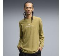 PUMA Camiseta estampada de manga larga Run Culture Collective para hombre, Ropa, Marrón, L