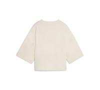 PUMA Camiseta estampada extragrande Premium Essentials para mujer, Ropa, Blanco, XL XL