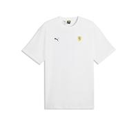 PUMA Camiseta Estampada Ferrari Hombre XS, White