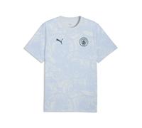 PUMA Camiseta estampada Manchester City ftblCulture para hombre, Accesoiros, Azul, XS