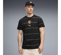 PUMA Camiseta estampada Manchester City ftblCulture para hombre, Ropa, Negro, XS