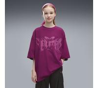 PUMA Camiseta estampada Midnight Shadow extragrande juvenil, Ropa, Rosa, 9-10Y