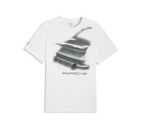 PUMA Camiseta Estampada Porsche Legacy Hombre L, White