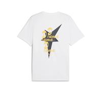 PUMA Camiseta estampada ROAD TO UNITY para hombre, Ropa, Blanco, XXL XXL