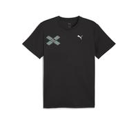 PUMA Camiseta estampada RUN DIGITOKYO para hombre, Ropa, Negro, XXL