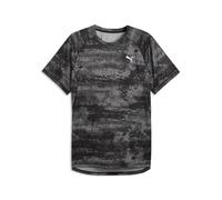 PUMA Camiseta estampada Run Velocity para hombre, Ropa, Negro, M