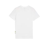 PUMA Camiseta estampada Scuderia Ferrari HP Race juvenil, Ropa, Blanco, 6-7Y 6-7Y