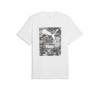 PUMA Camiseta Estampada Sport Camo Hombre XL, White