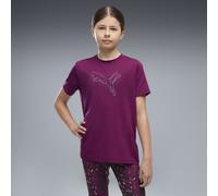 PUMA Camiseta estampada Train All Day Essentials Logo juvenil, Accesoiros, Rosa, 9-10Y