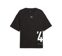 PUMA Camiseta Extragrande Graphics Training Hombre L, Black