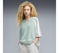 PUMA Camiseta extragrande Lace Pack para mujer, Accesoiros, Verde, M