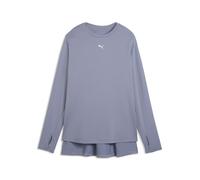 PUMA Camiseta extragrande MODEST para mujer, Accesoiros, Gris, M M