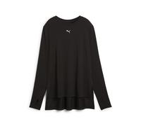 PUMA Camiseta extragrande MODEST para mujer, Accesoiros, Negro, S