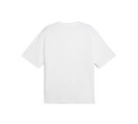 PUMA Camiseta extragrande WARDROBE ESS para hombre, Ropa, Blanco, L L