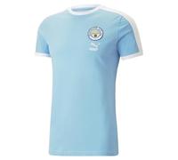 PUMA Camiseta ftblHeritage T7 del Manchester City F.C. Hombre S Team Light Blue White