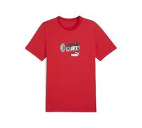 Puma Camiseta Ftblnrgy, Adulto Camiseta Casual de Manga Corta, Producto Oficial, Camiseta Deportiva AC Milan, Unisex, Rojo, S