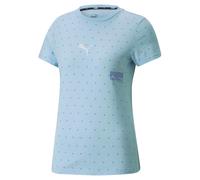 PUMA Camiseta funcional azul / azul claro / lila / blanco M EUR