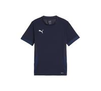 PUMA Camiseta funcional azul / blanco 140 azul / blanco