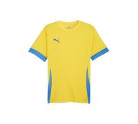 PUMA Camiseta funcional azul claro / amarillo XL azul claro / amarillo