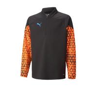 PUMA Camiseta funcional azul claro / naranja / negro 164 azul claro / naranja / negro