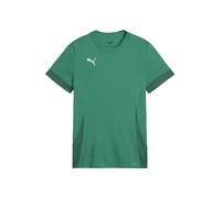 PUMA Camiseta funcional caña / verde oscuro / blanco 116 EUR