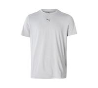 PUMA Camiseta funcional 'Cloudspun' gris claro / negro XL gris claro / negro