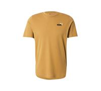 PUMA Camiseta funcional 'ESS 2 No. 1' azafrán / negro / blanco XL azafrán / negro / blanco