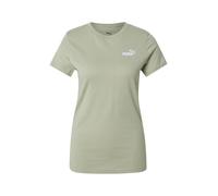 PUMA Camiseta funcional 'ESS Small No. 1' verde pastel / blanco L verde pastel / blanco