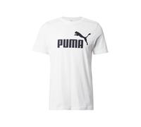 PUMA Camiseta funcional 'Essentials No. 1' negro / blanco XL negro / blanco