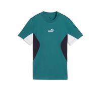 PUMA Camiseta funcional 'Essentials' pino / negro / blanco 140 pino / negro / blanco