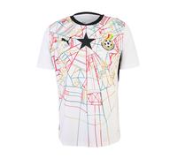 PUMA Camiseta funcional 'GFA Home Jersey Replica' umbra / rojo sangre / negro / blanco XL umbra / rojo sangre / negro / blanco
